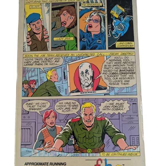 1985 GI Joe TV Series VHS volume 1 - Picture 2 of 4